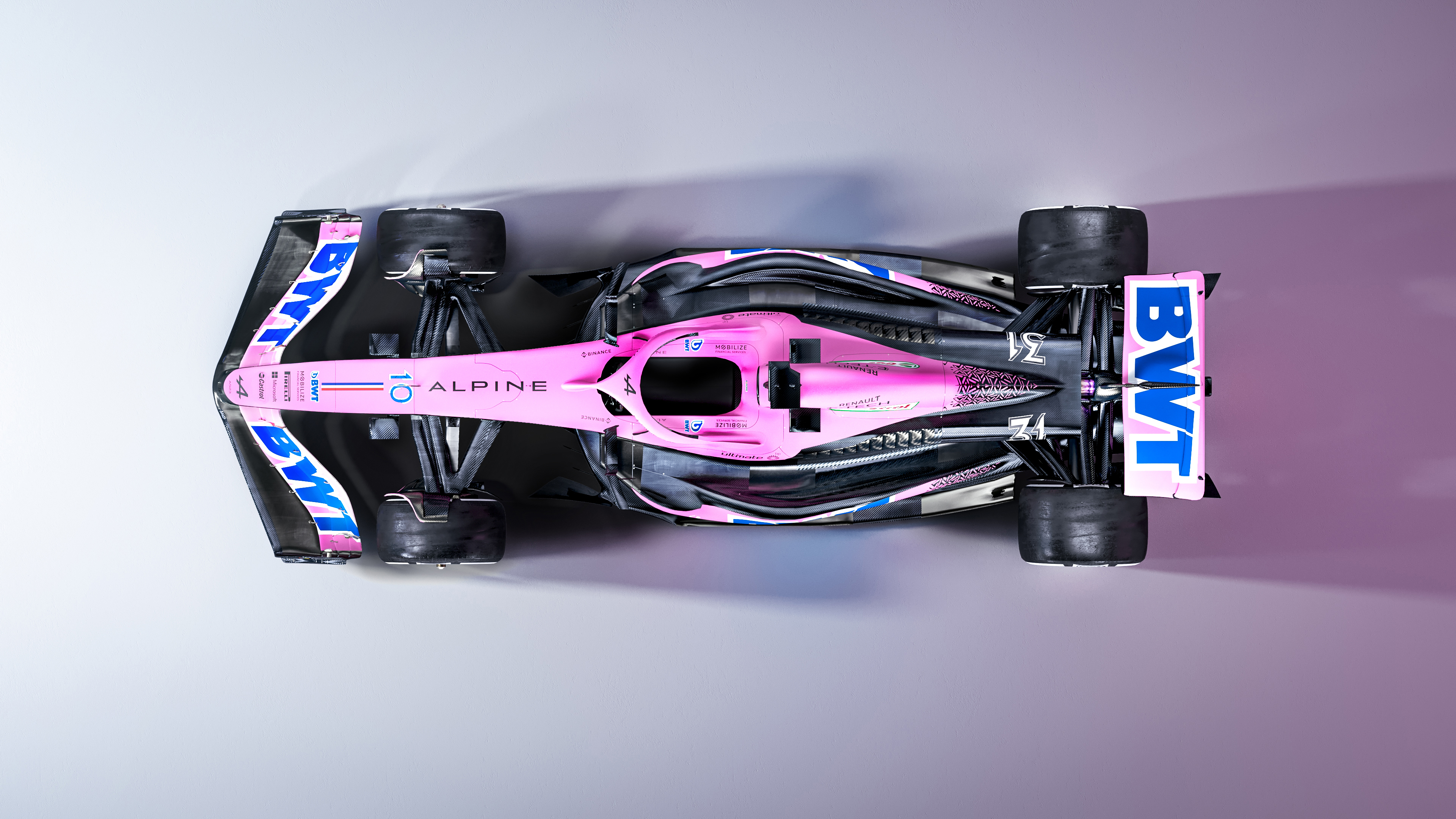 Alpine A523 Presentation version - Pink Edition - 2023 - Solido